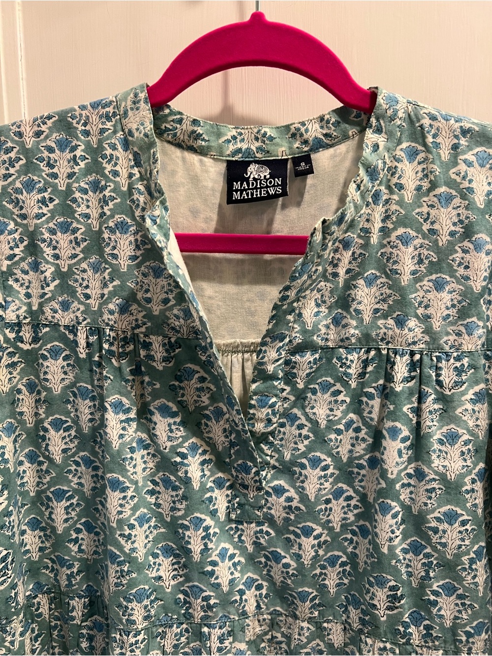 Madison Mathews Floral Midi Dress - Picture 2 of 3